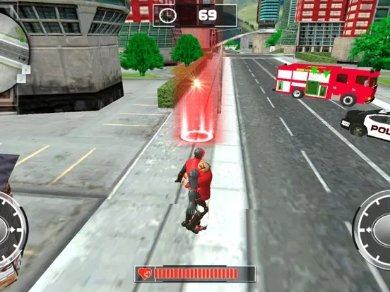 Zrzuty ekranu Super Iron Rope Hero iPad 